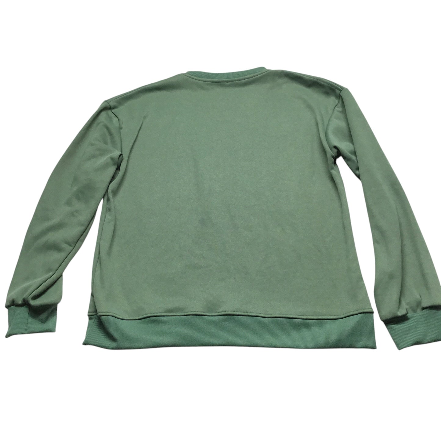 Sweatshirt Crewneck By Clothes Mentor In Green, Size: Xl