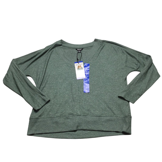 Top Long Sleeve By Buffalo David Bitton In Green, Size: L