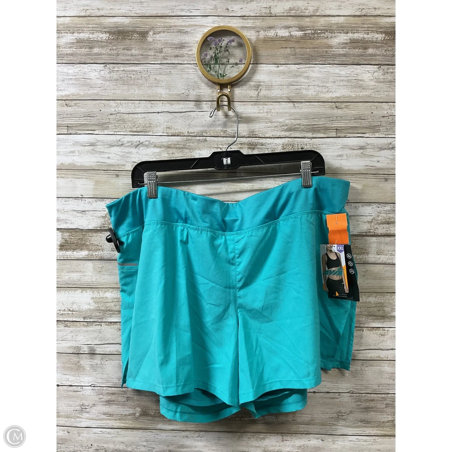 Athletic Shorts By Avia In Blue, Size: Xxl