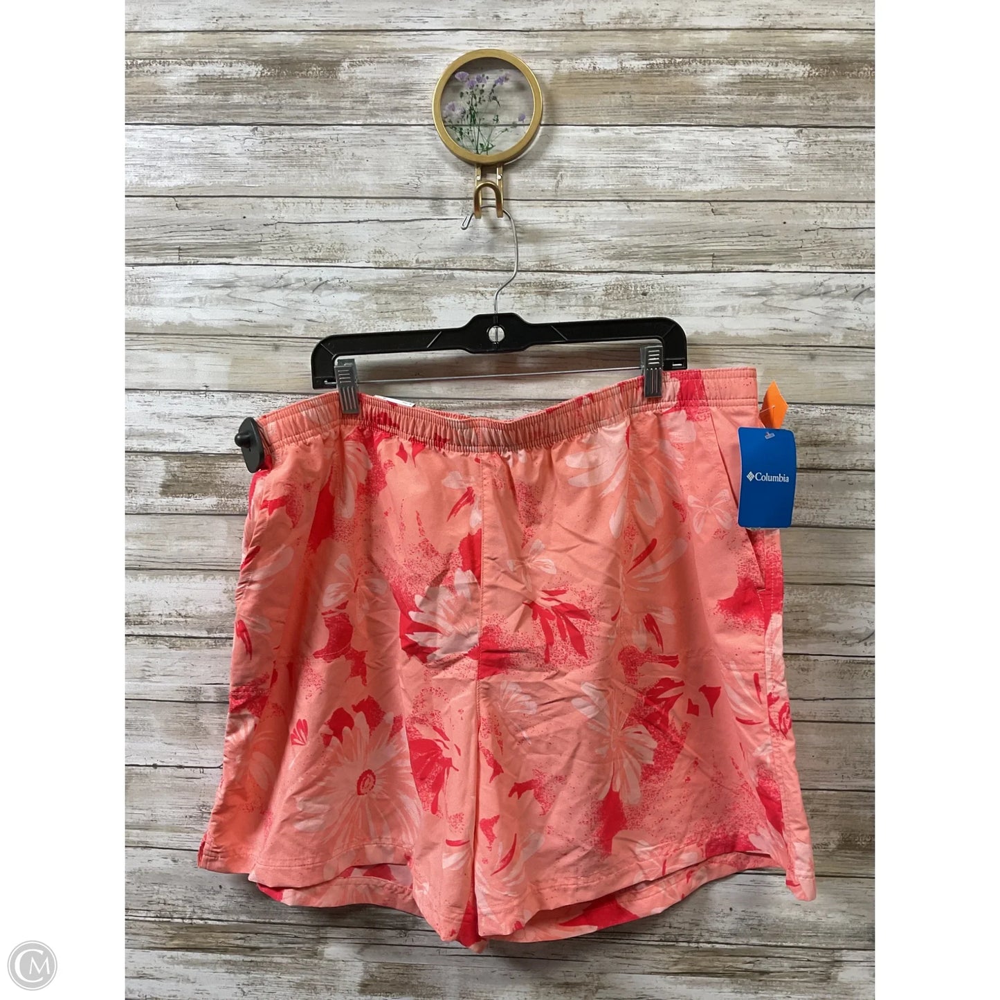 Athletic Shorts By Columbia In Coral, Size: 2x