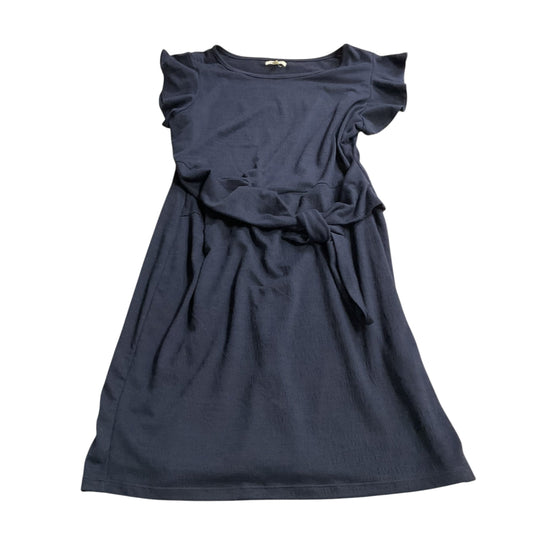 Dress Casual Midi By Max Studio In Navy, Size: Xl