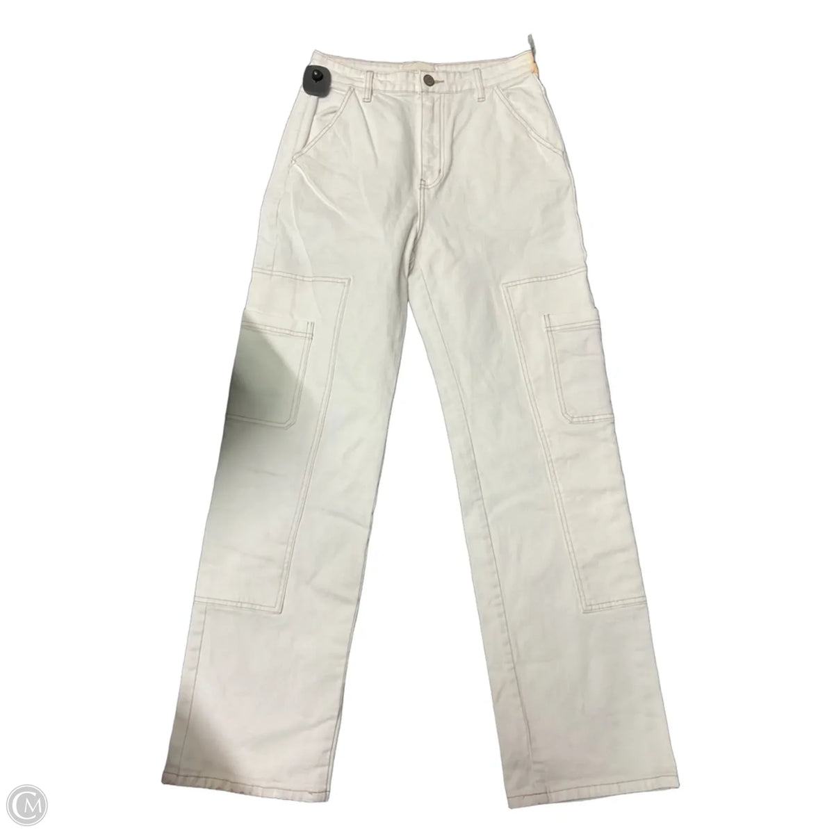Jeans Straight By Gilded Intent In White Denim, Size: 2