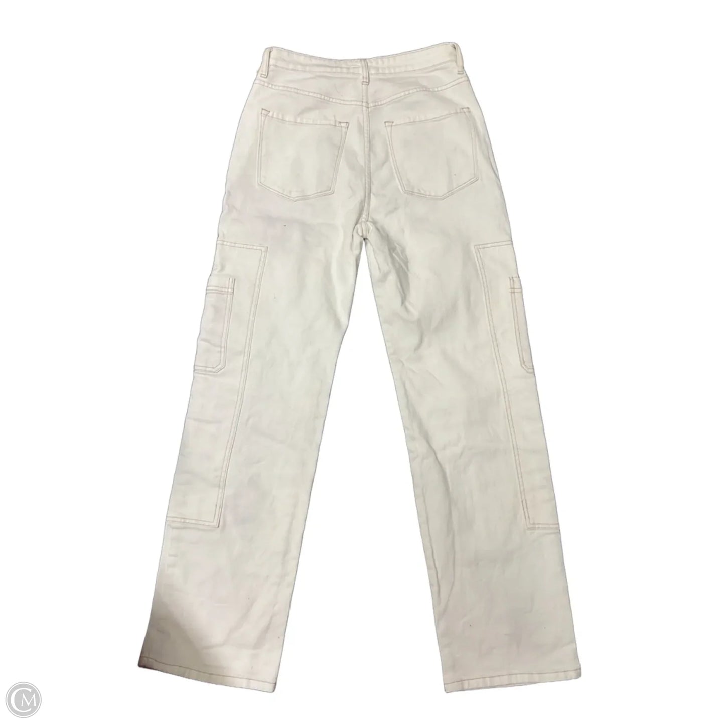 Jeans Straight By Gilded Intent In White Denim, Size: 2