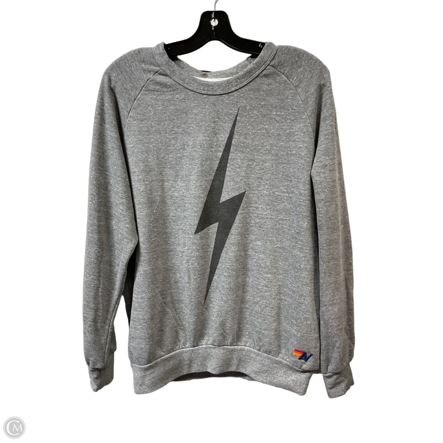 Sweatshirt Crewneck By Cma In Grey, Size: M