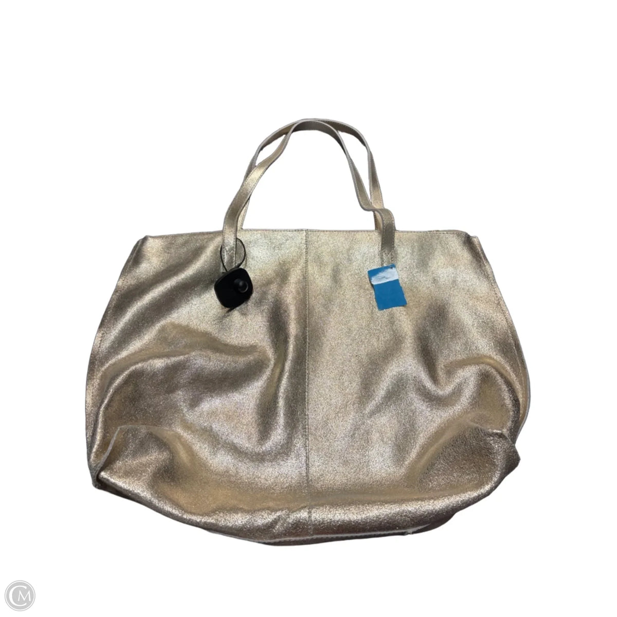 Tote Leather By Gilli, Size: Large