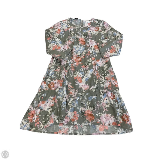 Dress Casual Short By J. Jill In Floral Print, Size: Xsp