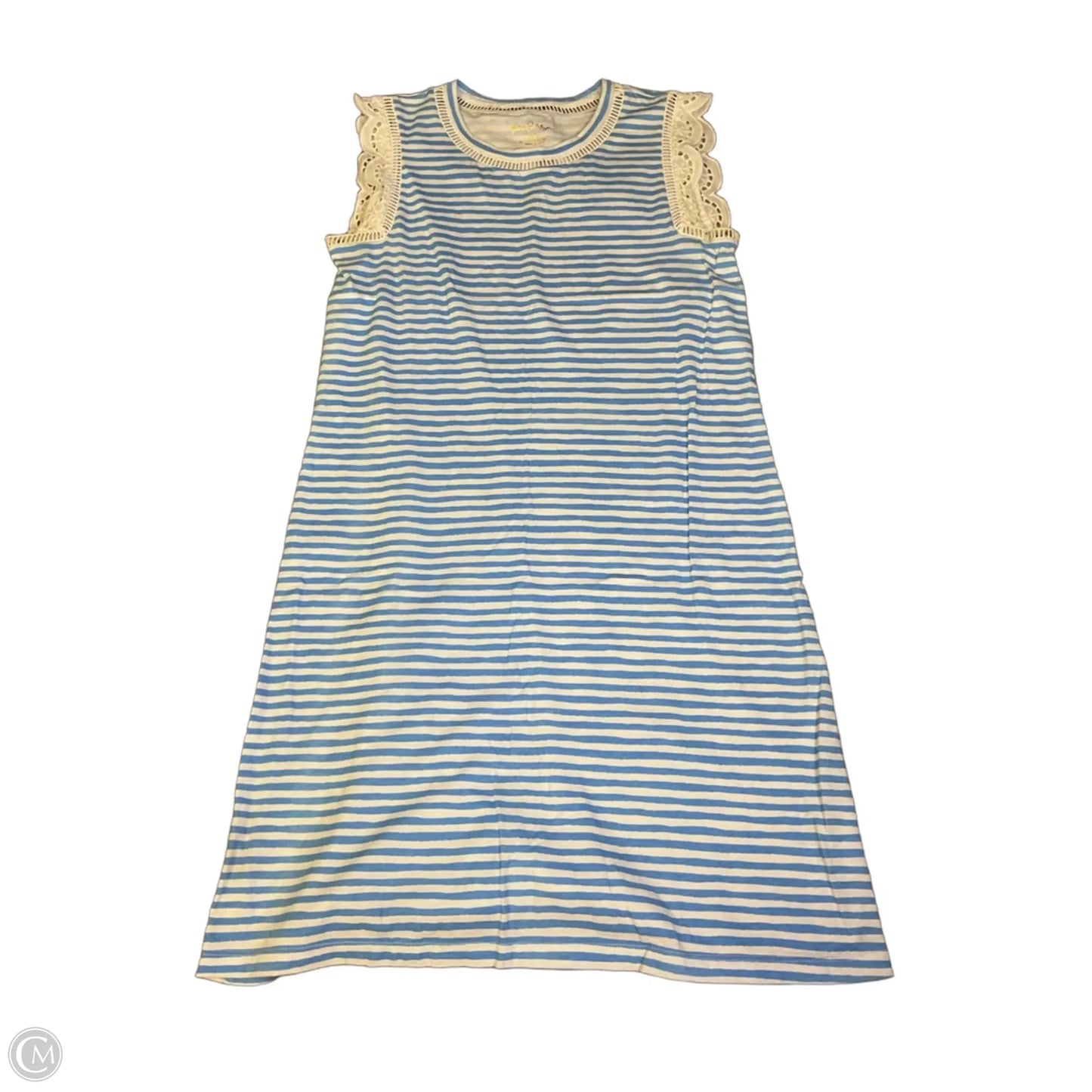 Dress Designer By Lilly Pulitzer In Blue & White, Size: Xxs