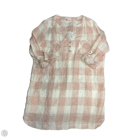 Dress Casual Short By Cmc In Plaid Pattern, Size: M