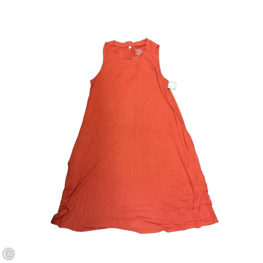 Dress Casual Short By Time And Tru In Orange, Size: M