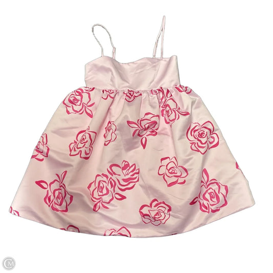 Dress Party Short By Maeve In Pink, Size: M
