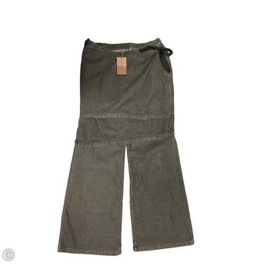 Pants Wide Leg By Free People In Black Denim, Size: M