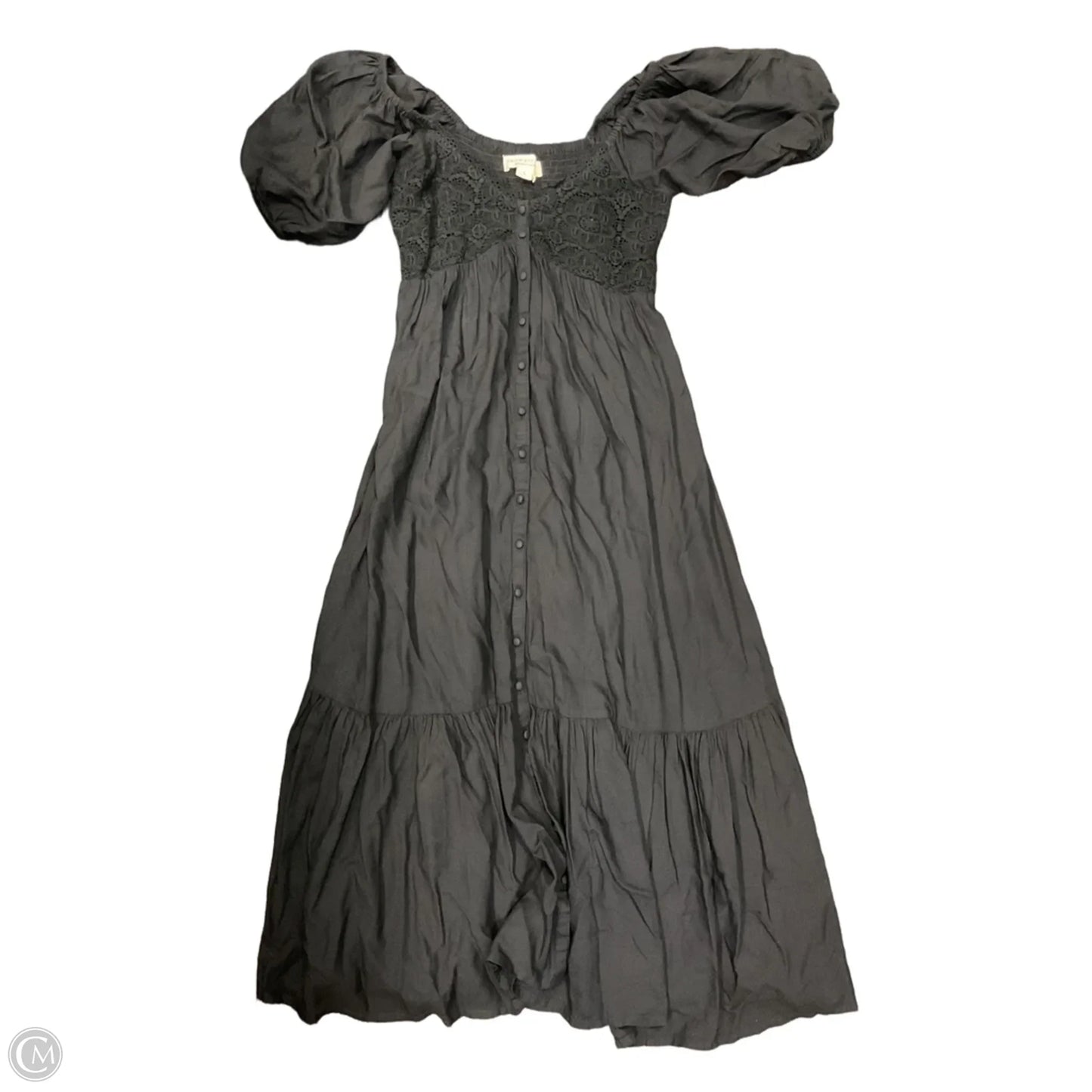 Dress Casual Maxi By Saltwater Luxe In Black, Size: S