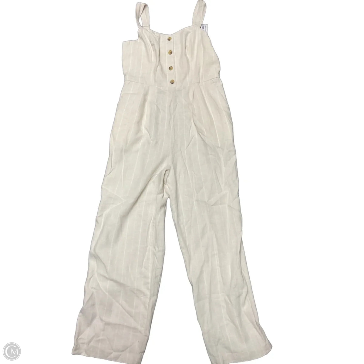 Jumpsuit By Old Navy In Cream, Size: M