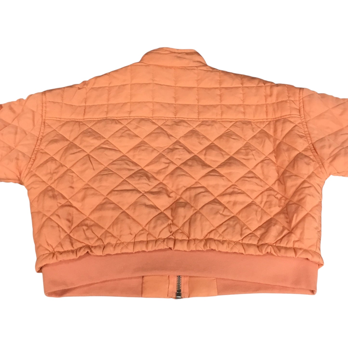 Jacket Puffer & Quilted By Blanknyc In Orange, Size: M