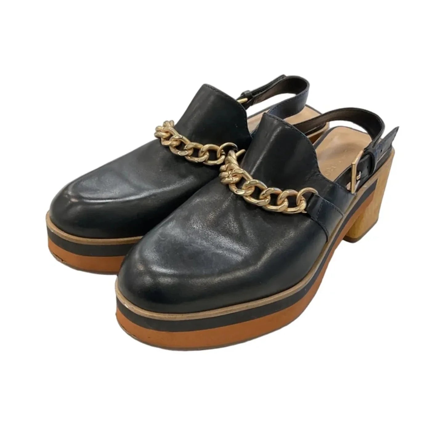 Shoes Heels Block By Bernardo In Black, Size: 9