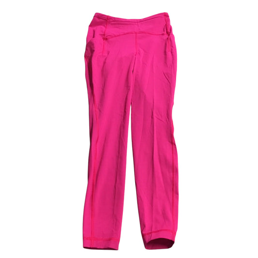 Athletic Leggings By Lululemon In Pink, Size: 2