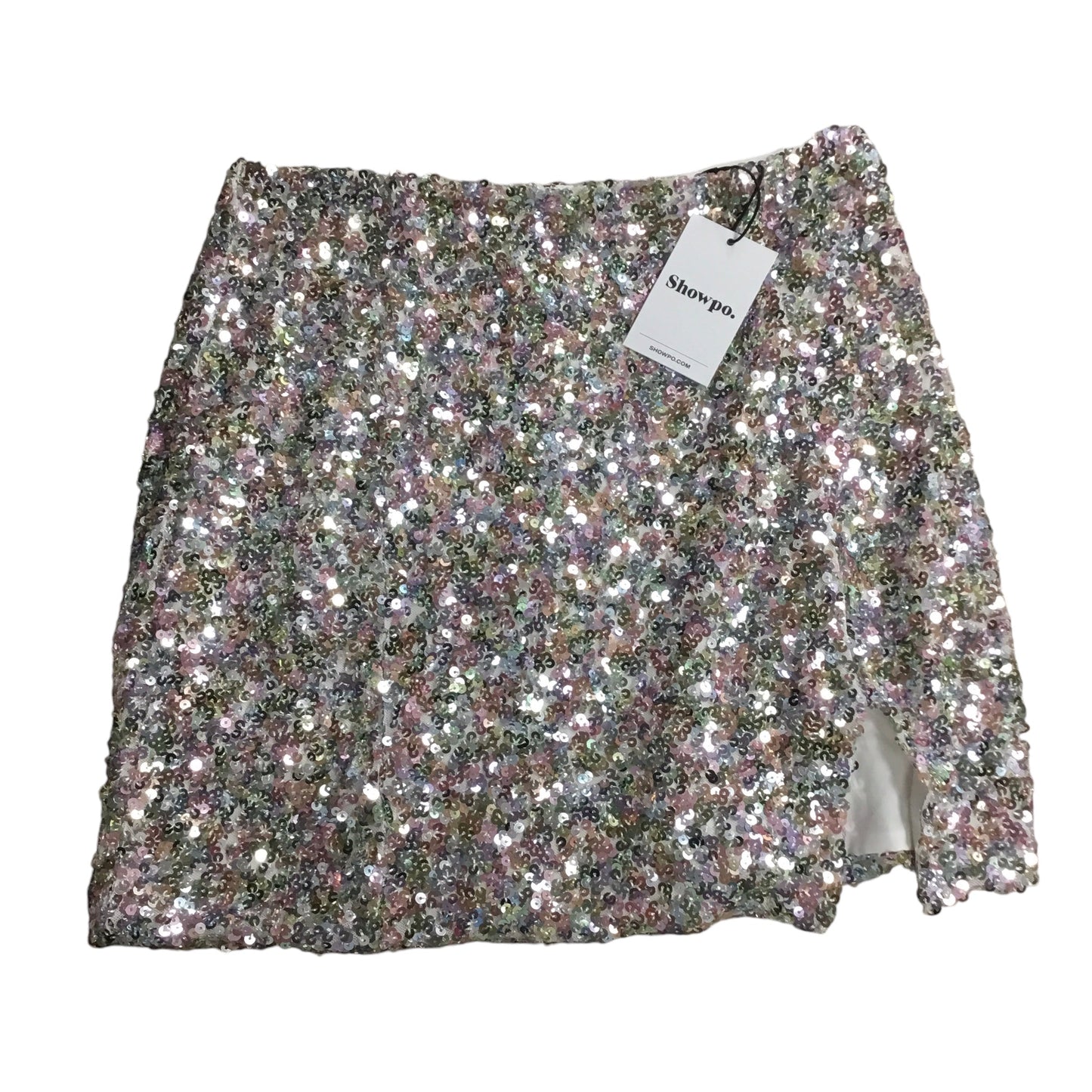 Skirt Mini & Short By Cmc In Sequin, Size: 4