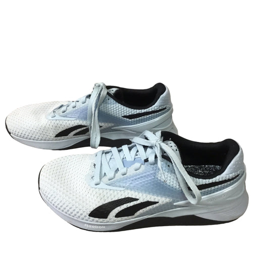 Blue Shoes Athletic Reebok, Size 8