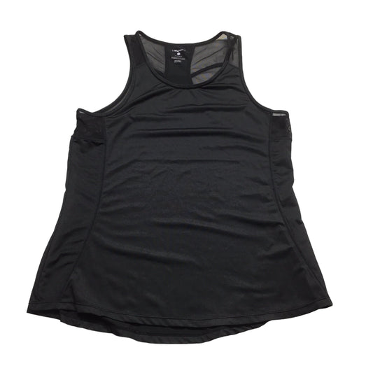 Black Athletic Tank Top Layer 8, Size Xs