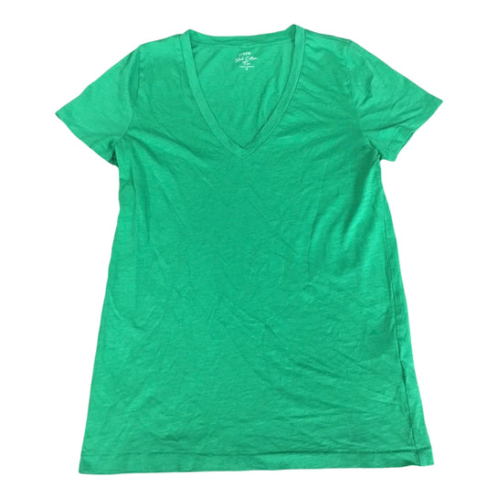 Top Short Sleeve Basic By J. Crew In Green, Size: S