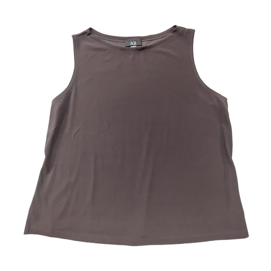 Brown Tank Top Agb, Size Xl