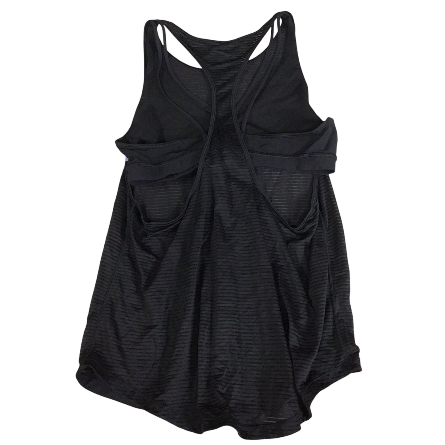 Athletic Tank Top By Lululemon In Black, Size: 8