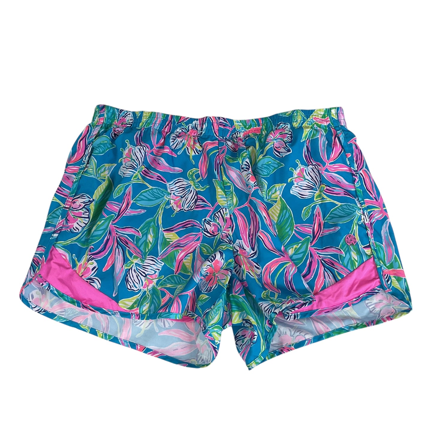 Athletic Shorts By Lilly Pulitzer In Teal, Size: M