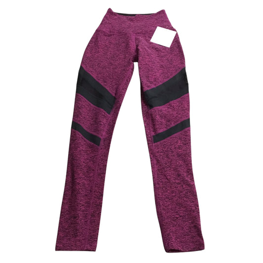 Athletic Leggings By Beyond Yoga In Black & Purple, Size: S