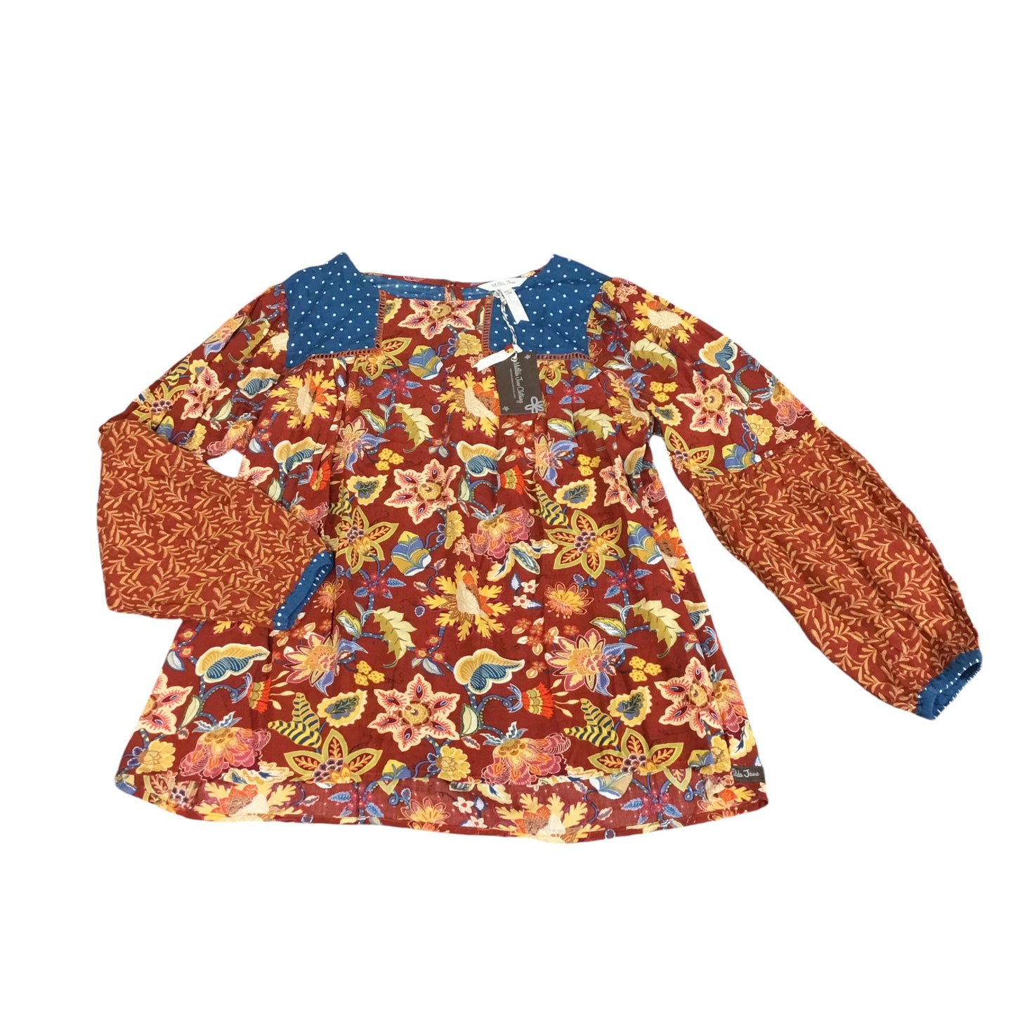 Top Long Sleeve By Matilda Jane In Multi-colored, Size: S