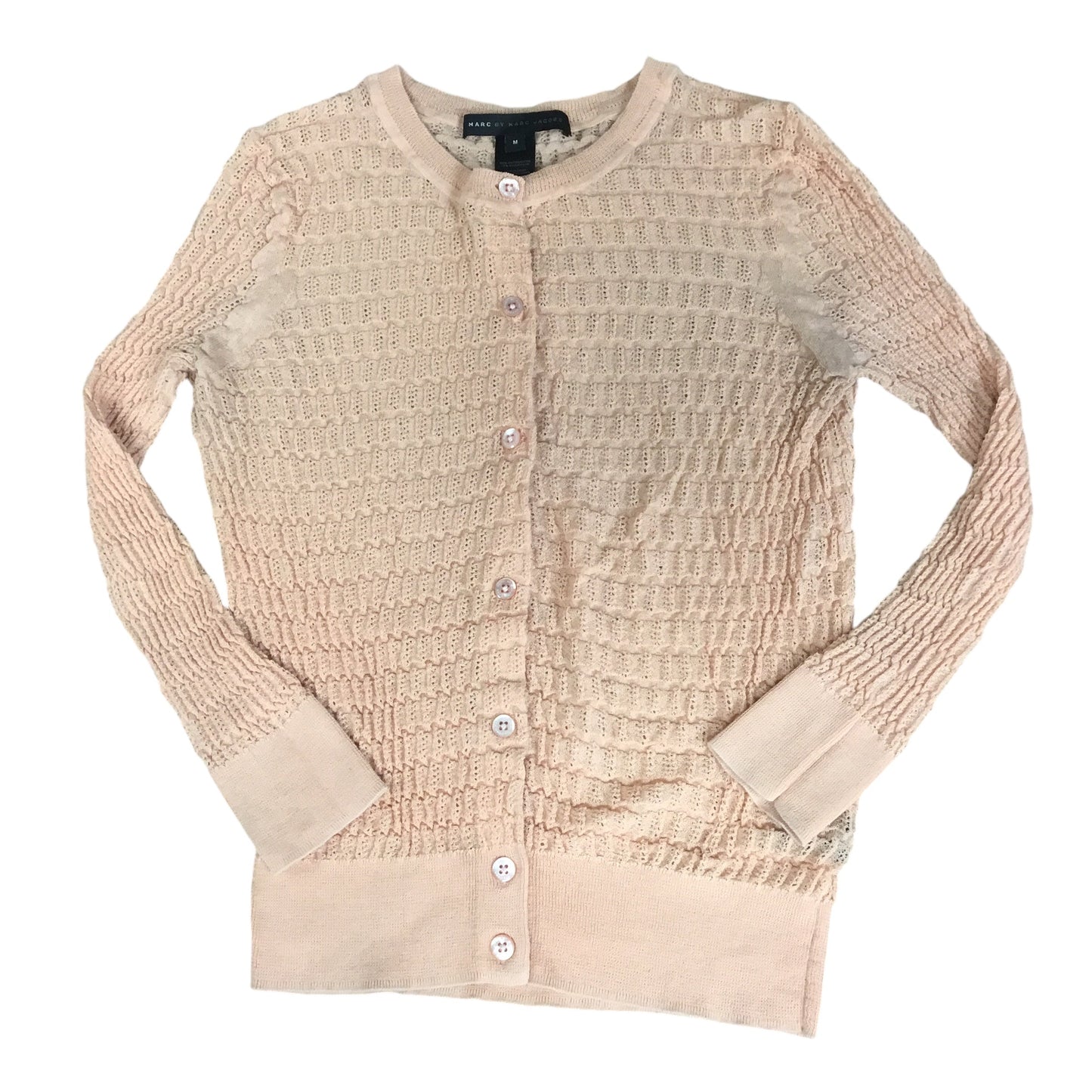 Cardigan By Marc By Marc Jacobs In Peach, Size: M