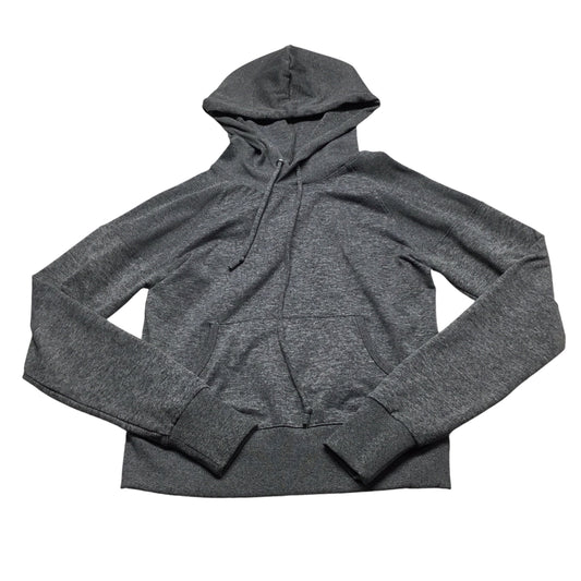 Athletic Sweatshirt Hoodie By Jessica Simpson In Grey, Size: S