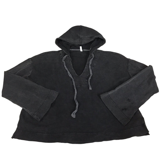 Sweatshirt Hoodie By Z Supply In Black, Size: S