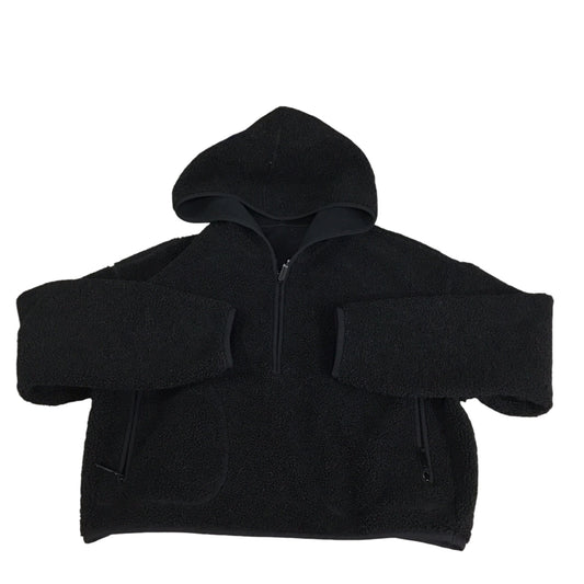 Sweatshirt Hoodie By Uniqlo In Black, Size: M