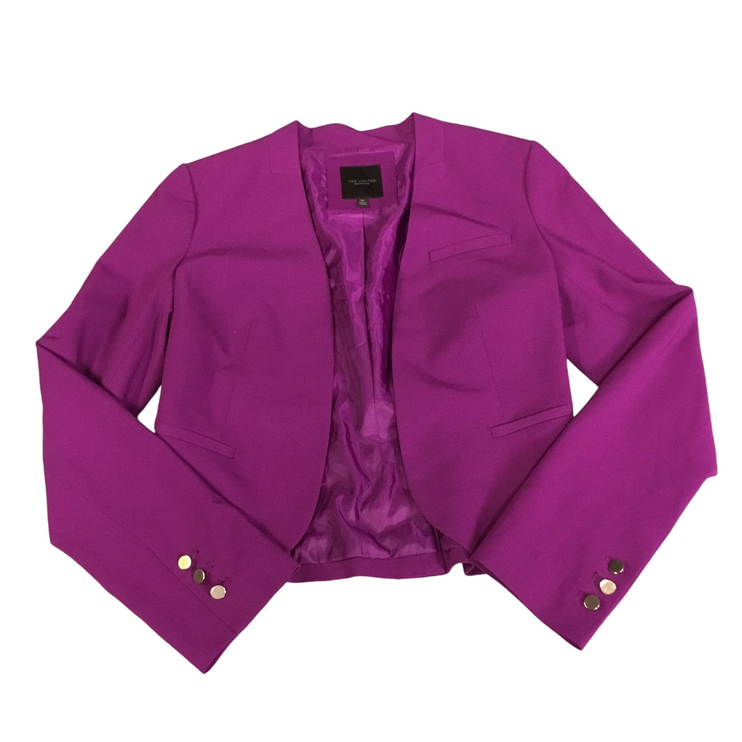 Blazer By Limited In Purple, Size: Xs