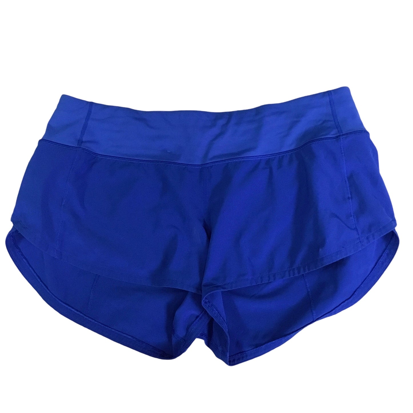 Athletic Shorts By Lululemon In Blue, Size: 6