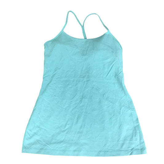 Athletic Tank Top By Lululemon In Aqua, Size: 8