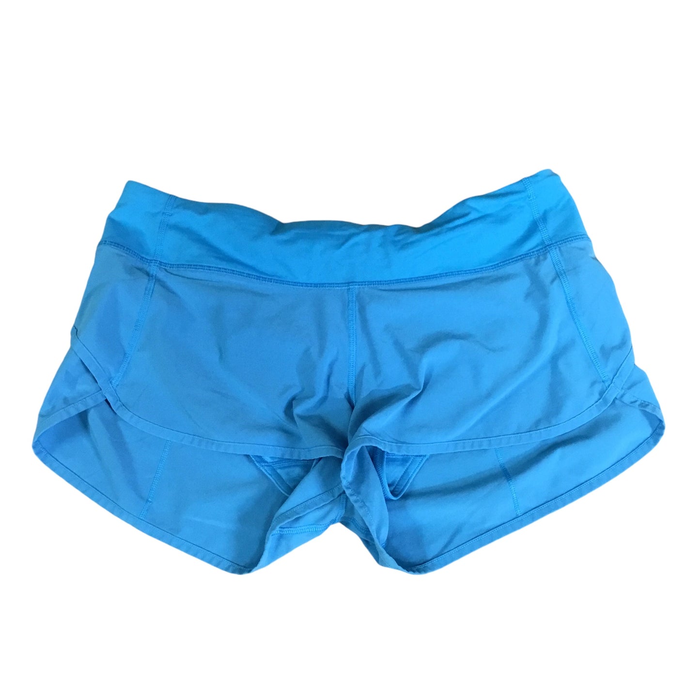 Athletic Shorts By Lululemon In Blue, Size: 8