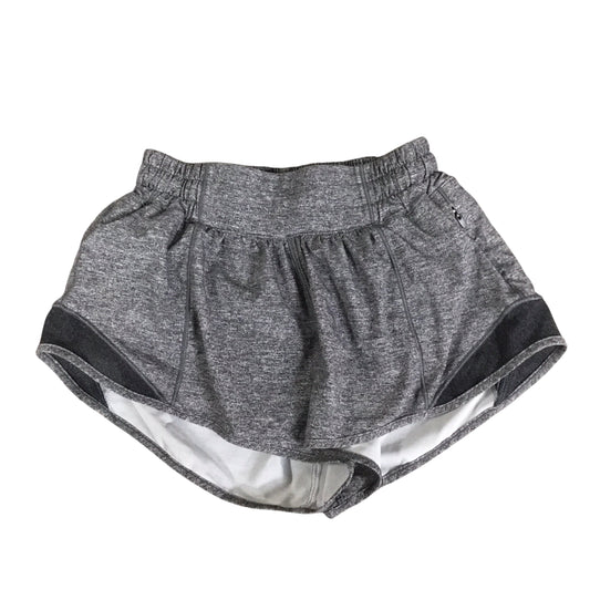 Athletic Shorts By Lululemon In Grey, Size: 0