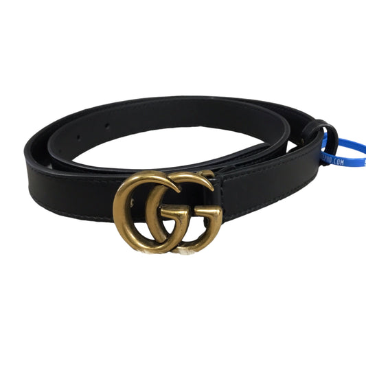 Belt Luxury Designer By Gucci, Size: Small