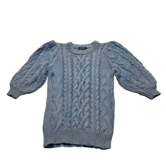 Sweater Short Sleeve By 525 America In Blue, Size: S