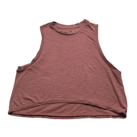 Top Sleeveless By Free People In Red, Size: M