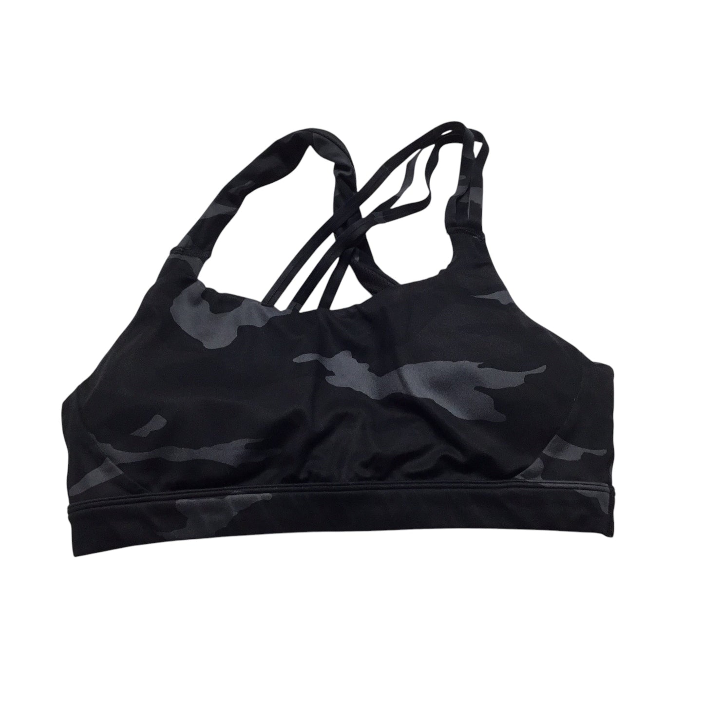 Athletic Bra By Athleta In Camouflage Print, Size: L