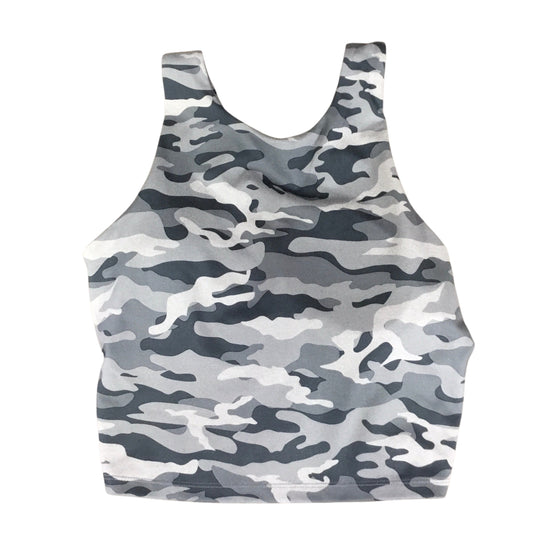 Athletic Bra By Kyodan In Camouflage Print, Size: Sp