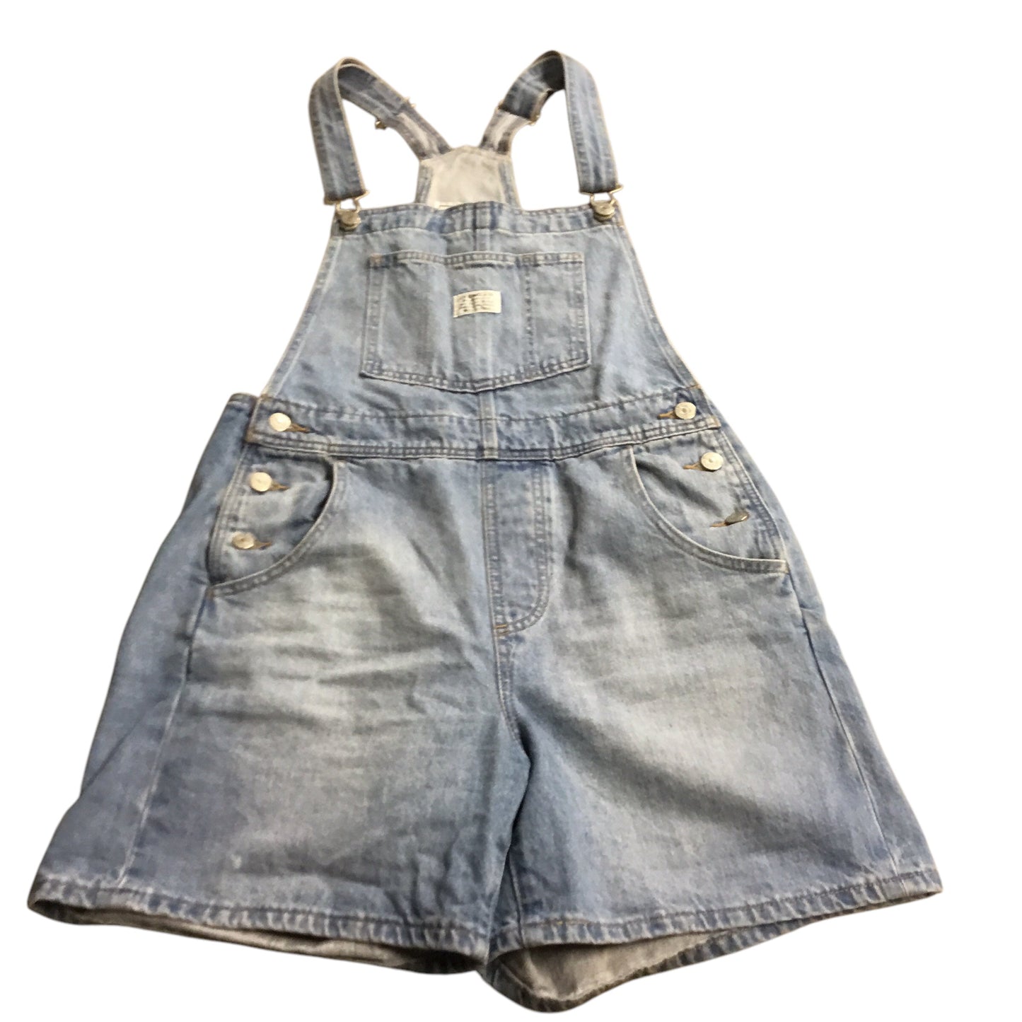 Shortalls By Levis In Blue Denim, Size: Sp