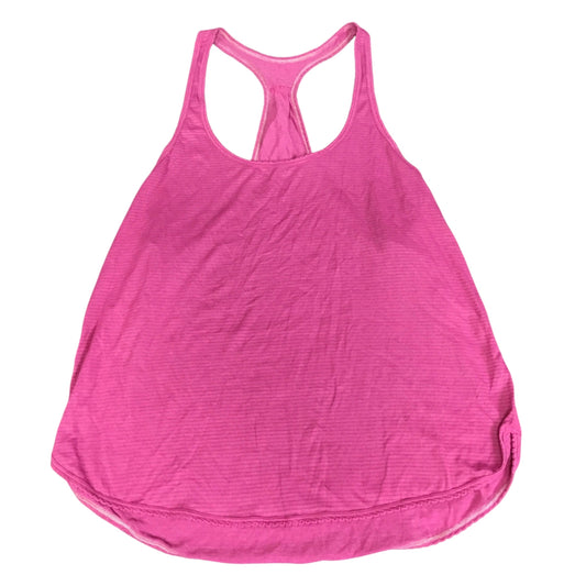 Athletic Tank Top By Lululemon In Pink, Size: S