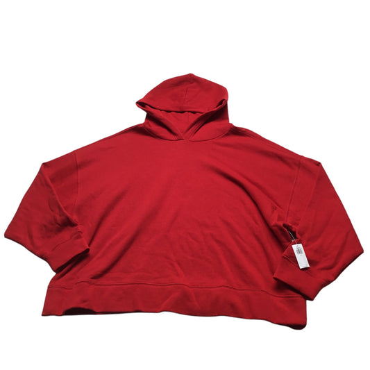 Sweatshirt Hoodie By Old Navy In Red, Size: 3x