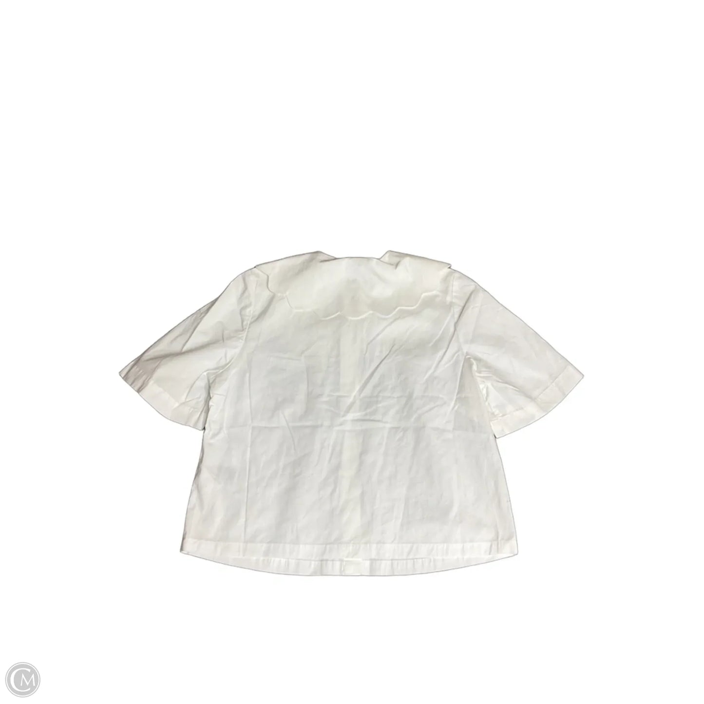 Top Short Sleeve By Divided In White, Size: M