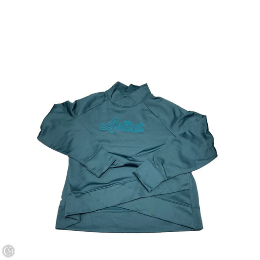 Sweatshirt Collar By Ariat In Teal, Size: Xl