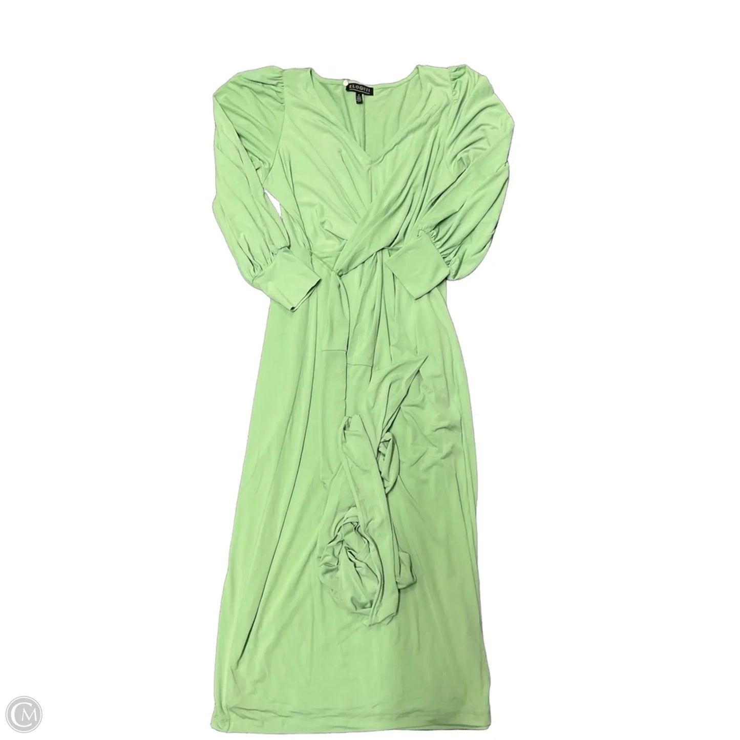 Dress Casual Maxi By Eloquii In Green, Size: 1x