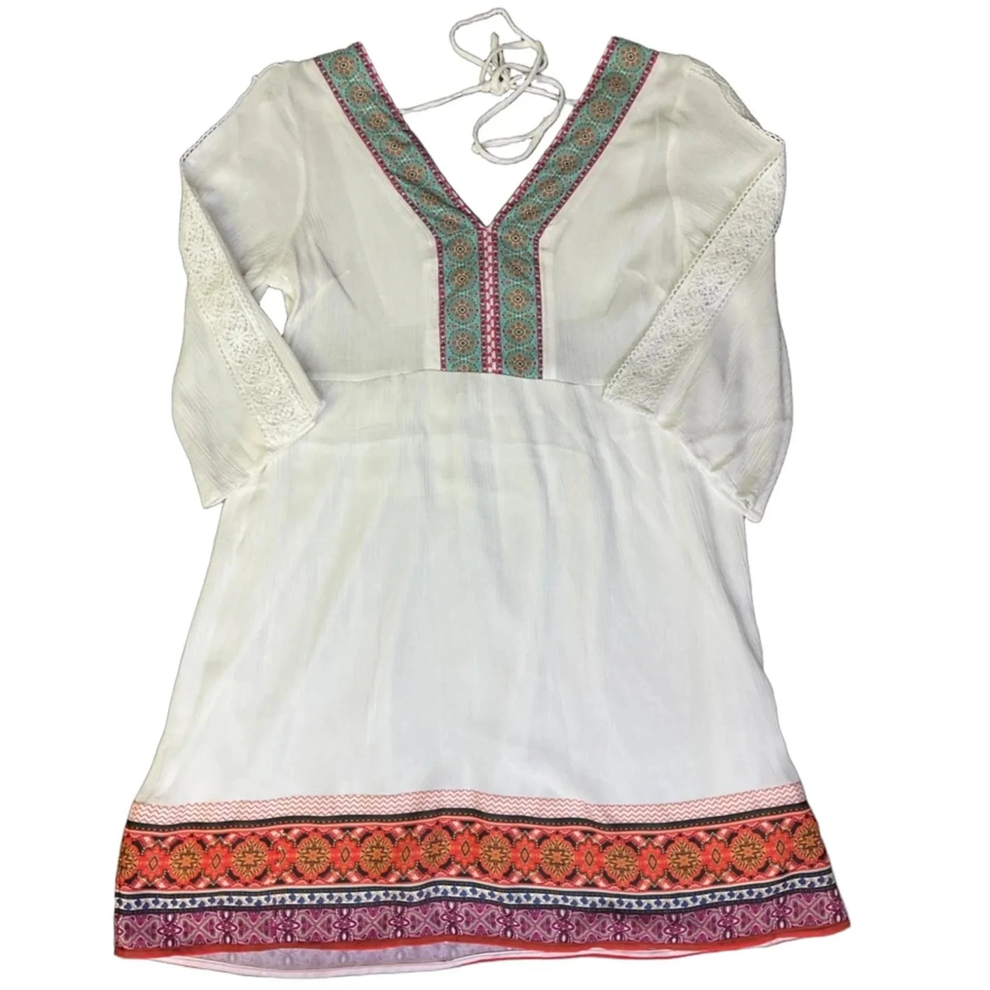 Swimwear Cover-up By White Mark In White, Size: M